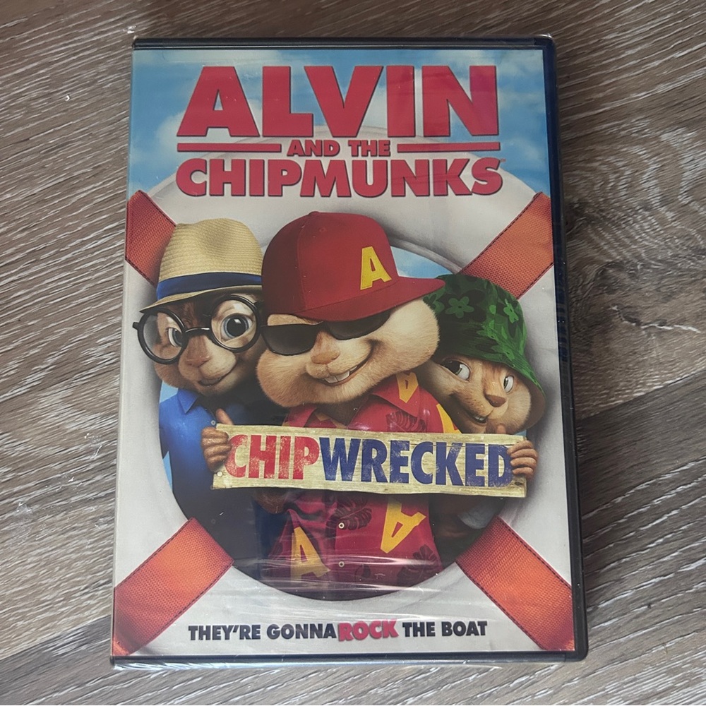 🎬 Alvin and the Chipmunks: Chipwrecked (DVD, 2012) – Brand New Factory Sealed